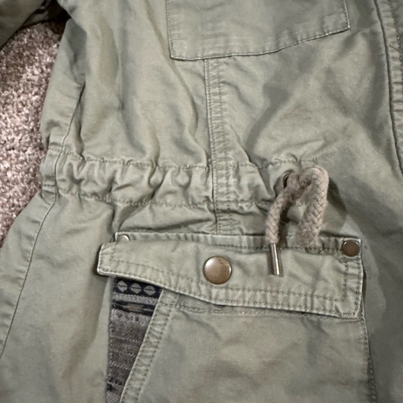 American Rag Olive Patterned Jacket - Picture 10 of 16